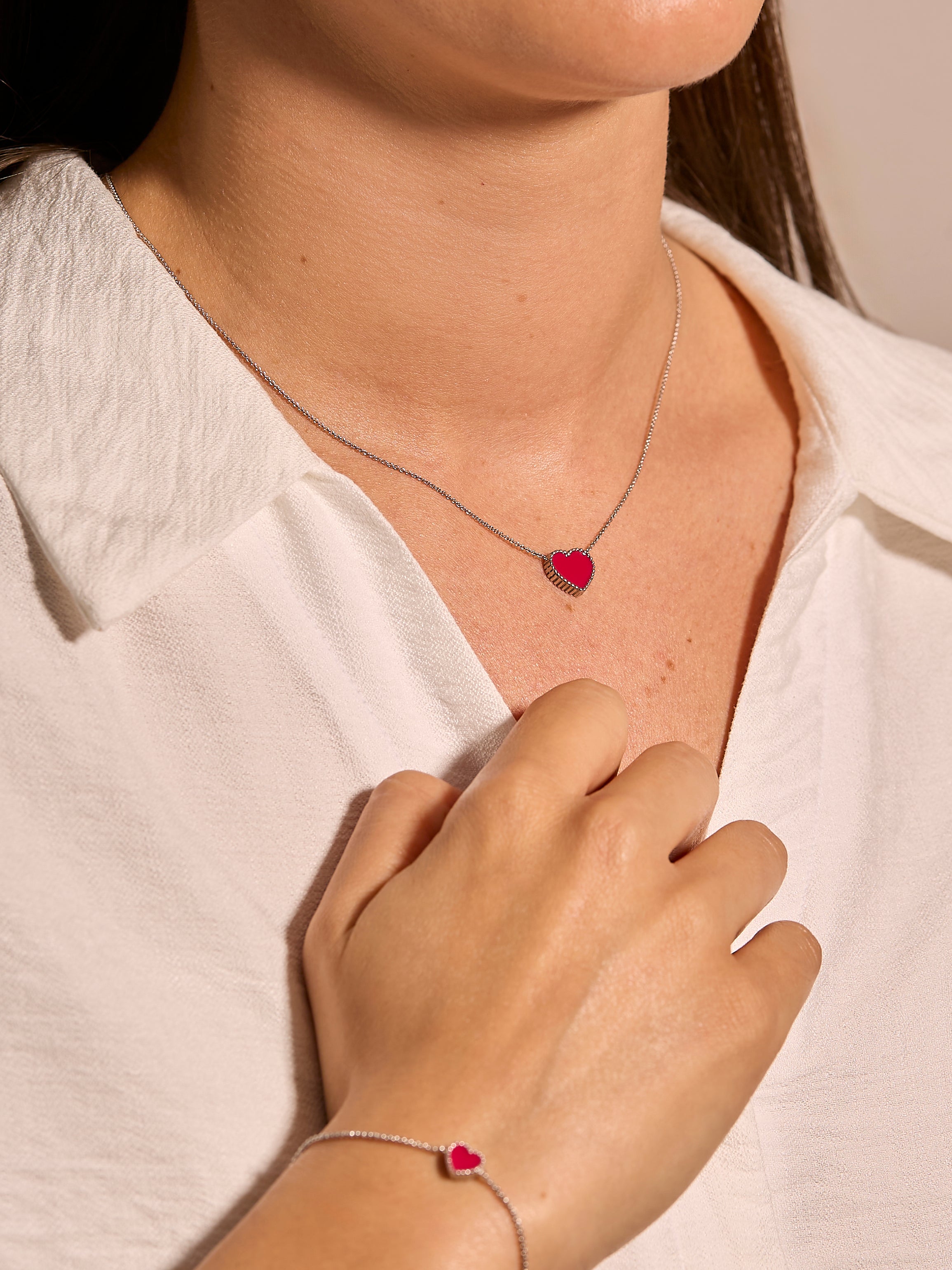 Secret Ashes Red Heart Bracelet
