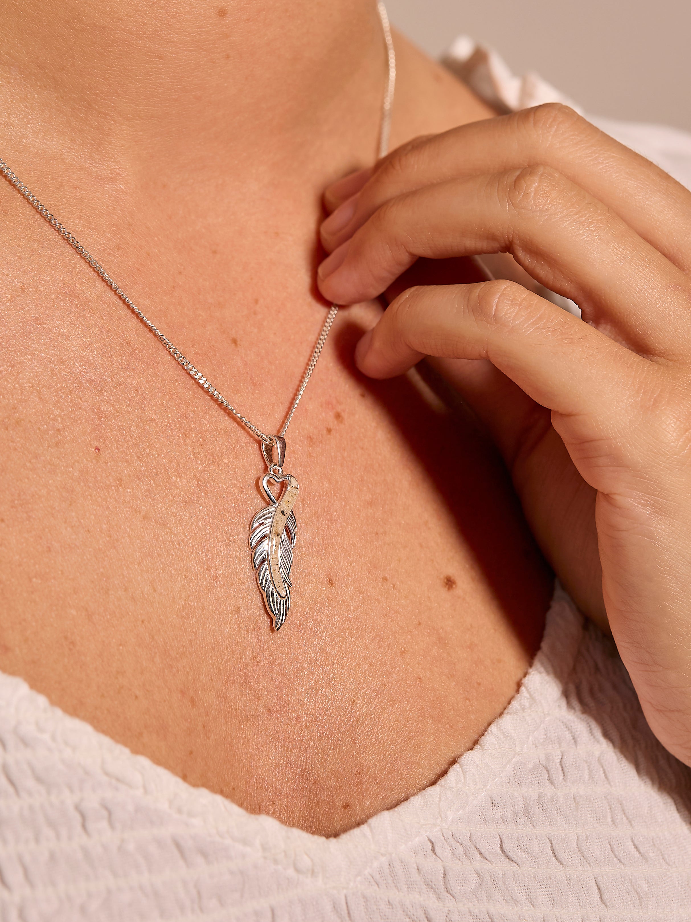 Feather Ashes Necklace