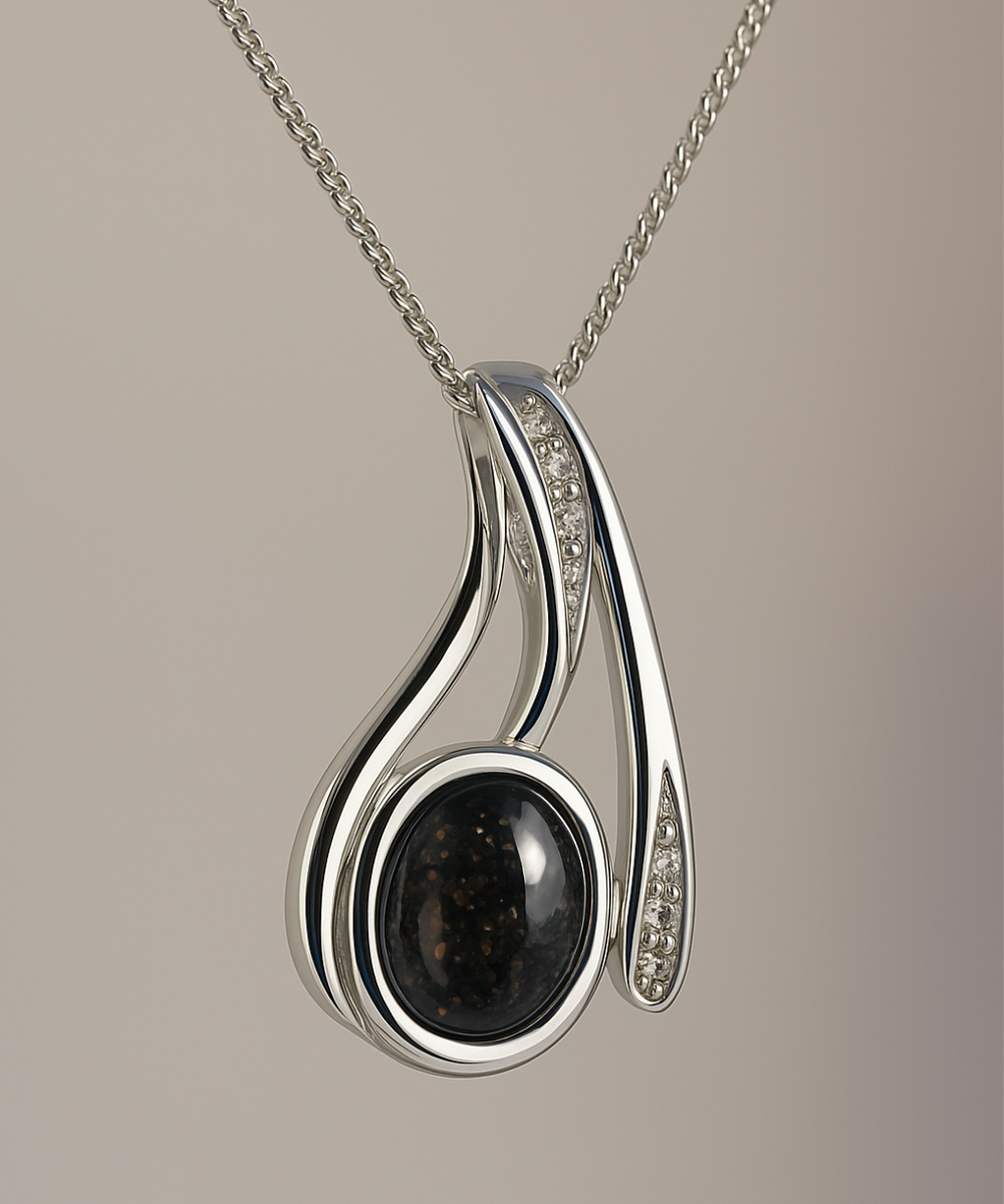 Crystal Ashes Necklace
