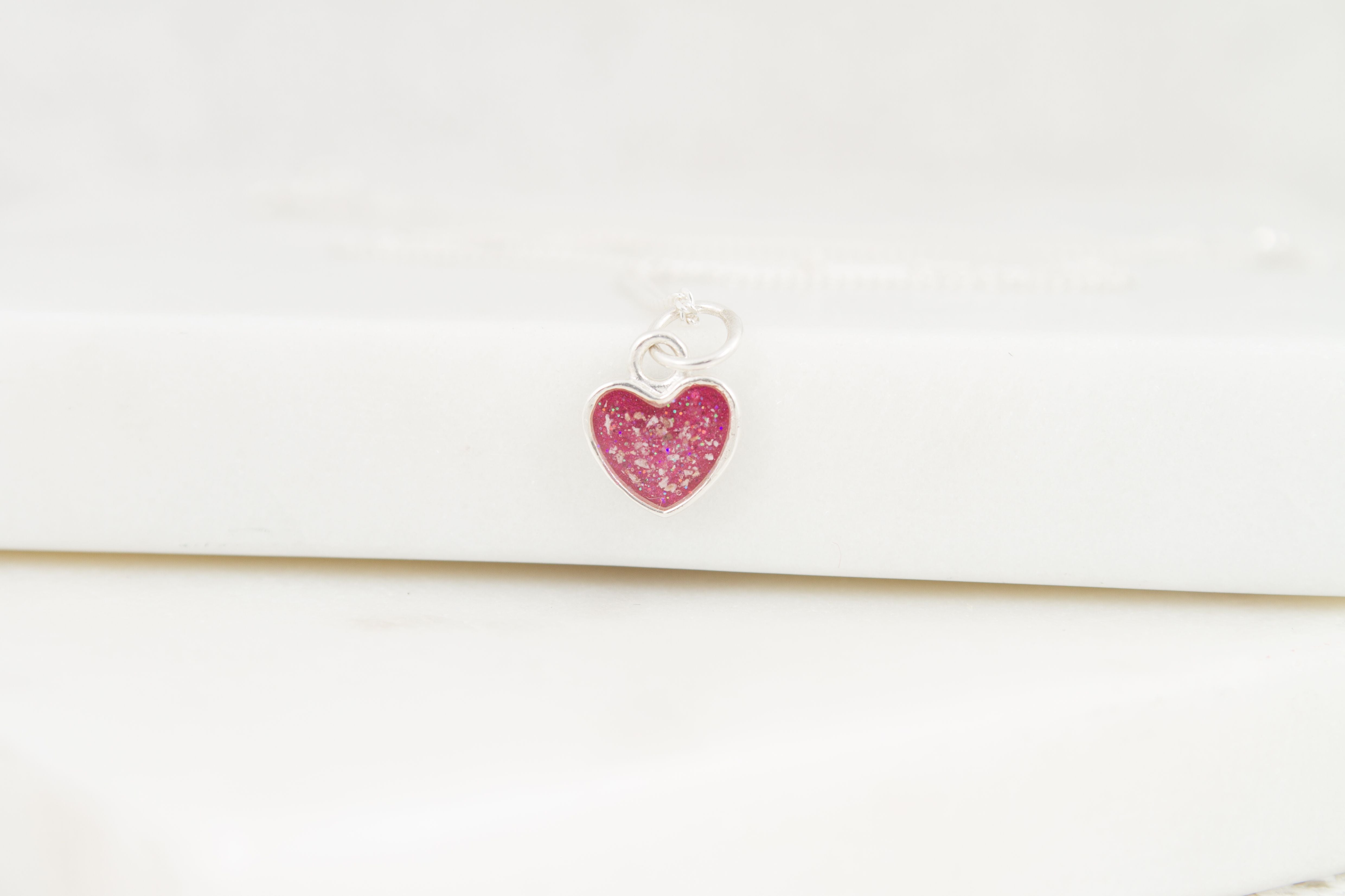 Delicate Heart Ashes Necklace