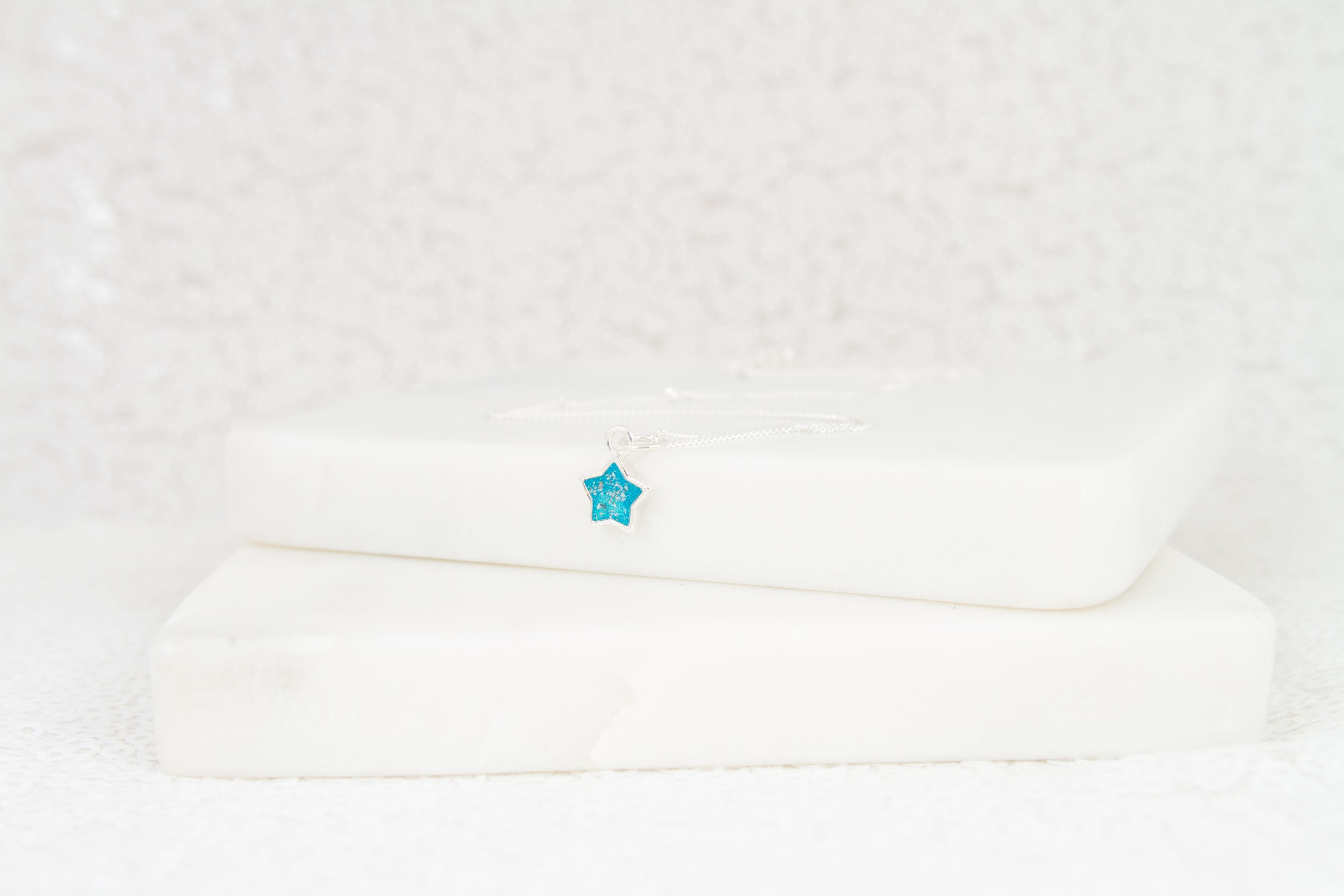 Delicate Star Ashes Necklace