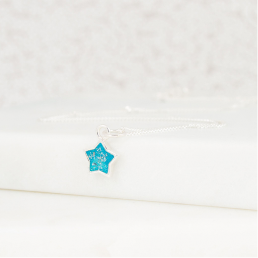 Delicate Star Ashes Necklace