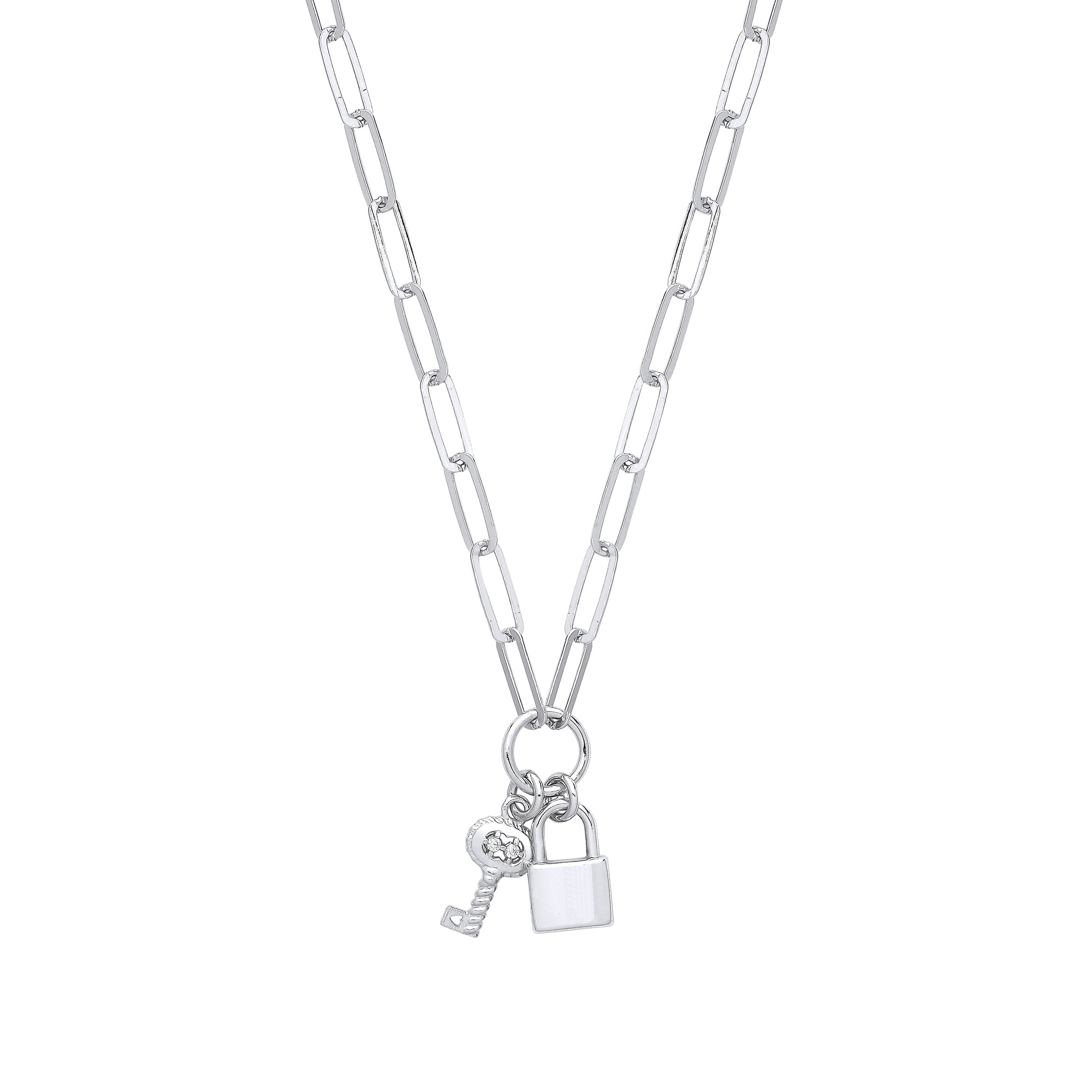 Secret Ashes Lock & Key Necklace