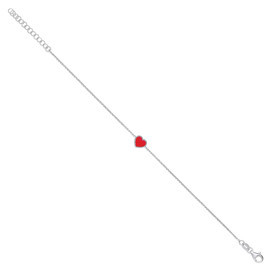 Secret Ashes Red Heart Bracelet