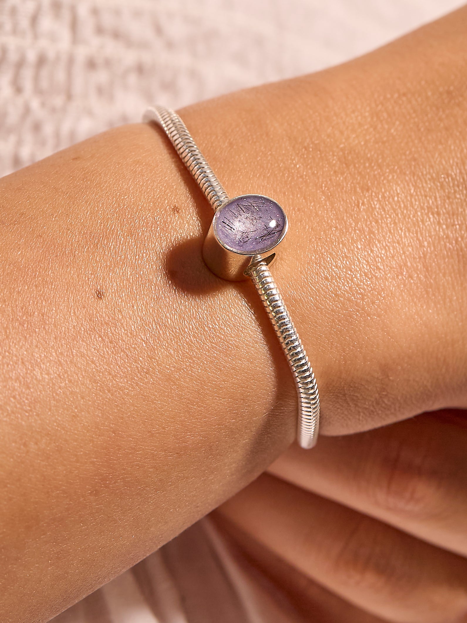 Oval Hair/Fur Bracelet
