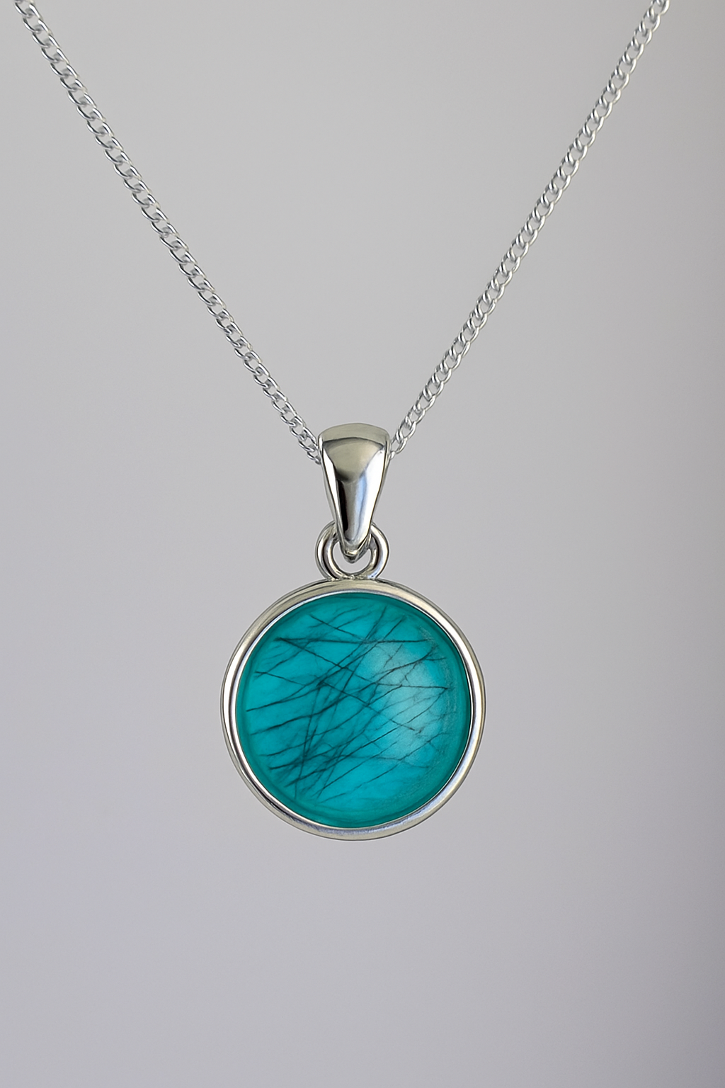 Circle Hair/Fur Necklace