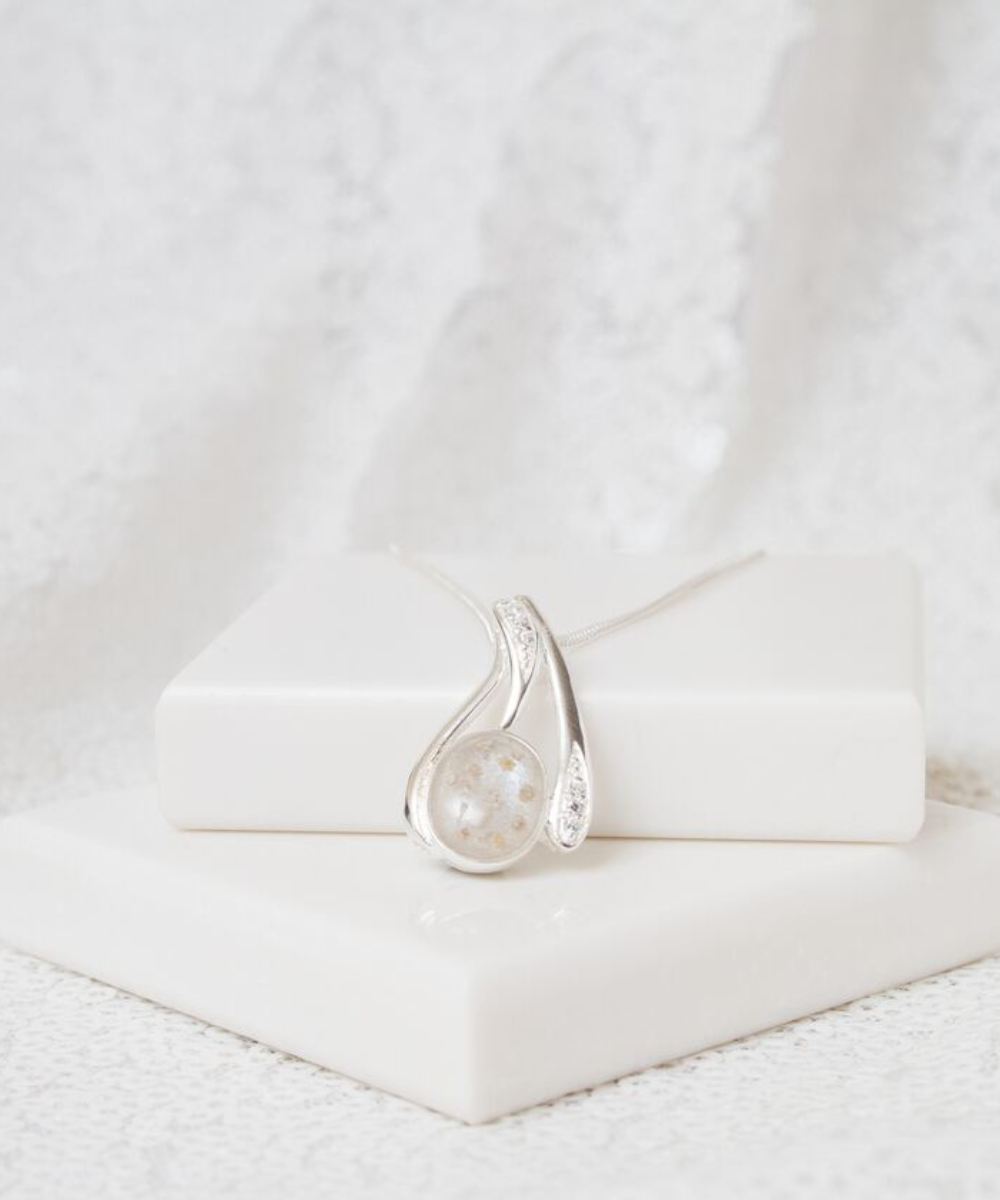 Crystal Ashes Necklace