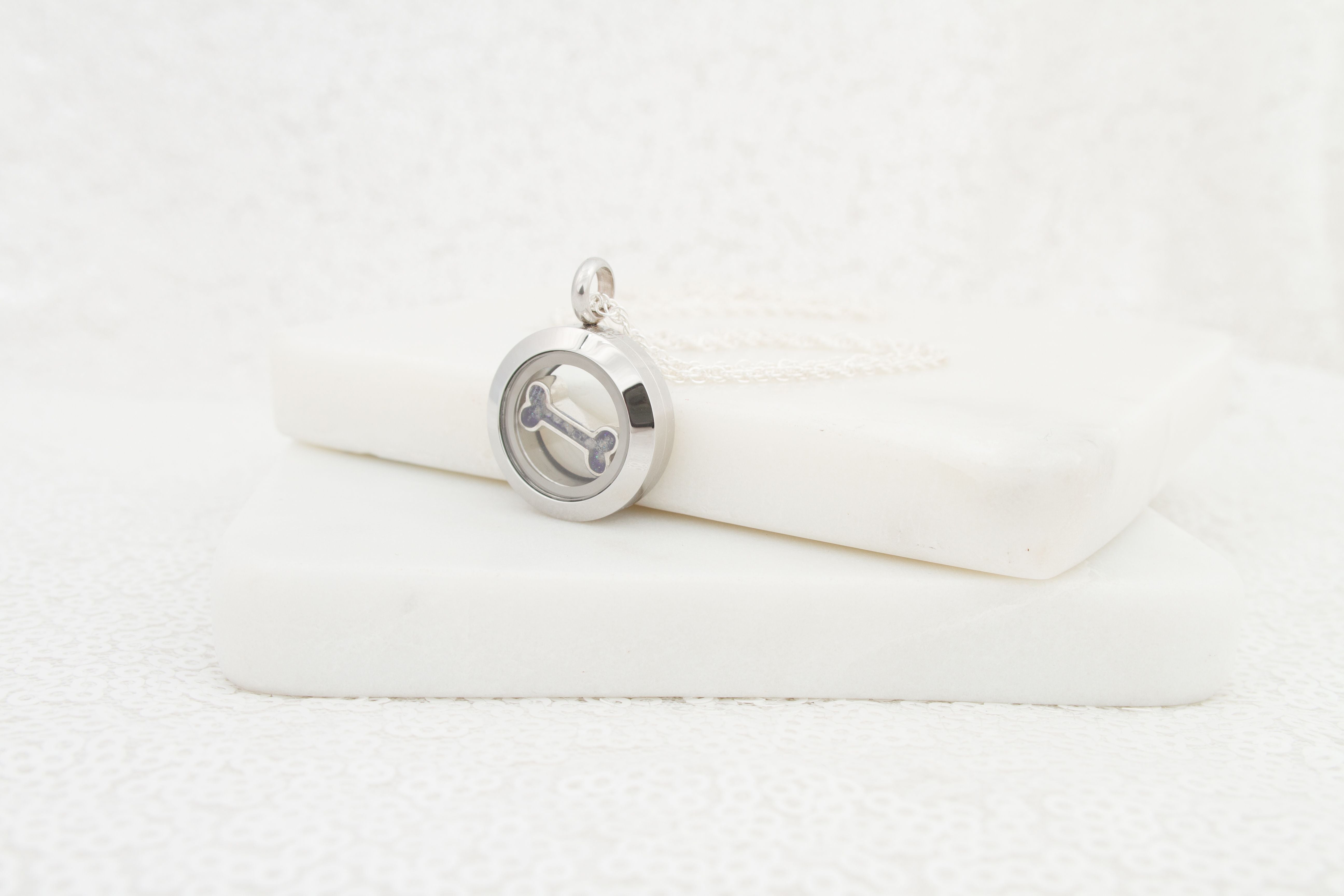 Mini Floating Ashes Charm Locket