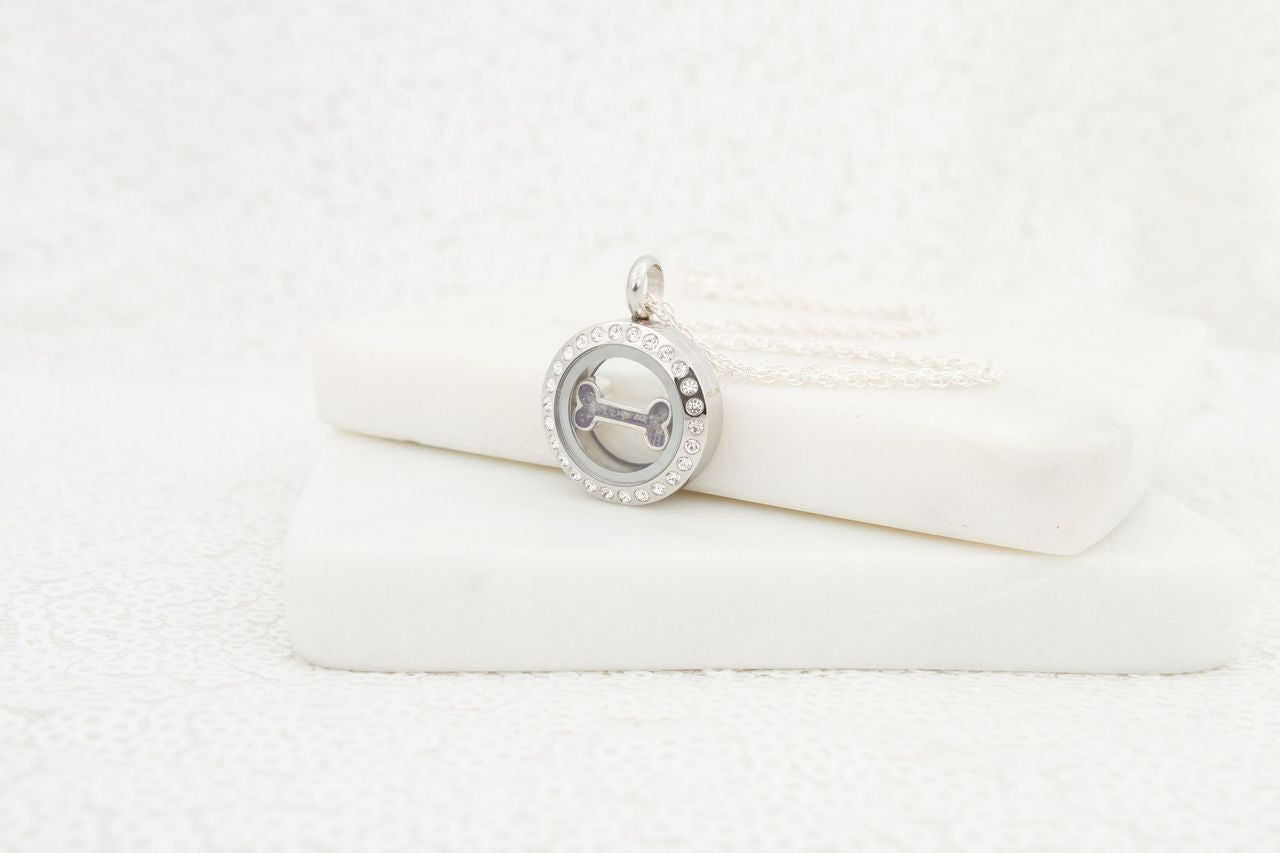 Mini Floating Ashes Charm Locket