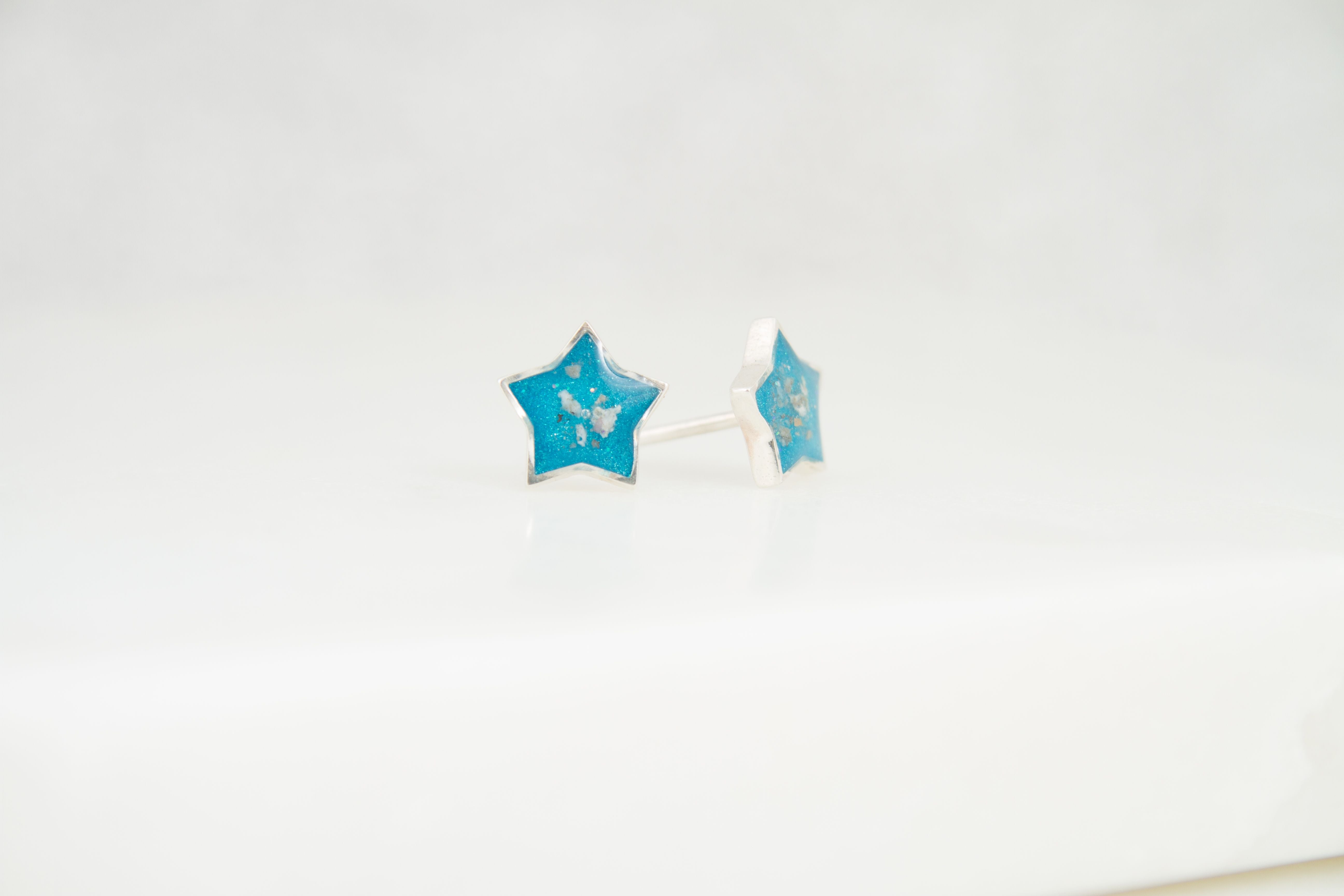 Star Stud Ashes Earrings