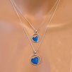 Surrounded Heart Necklace